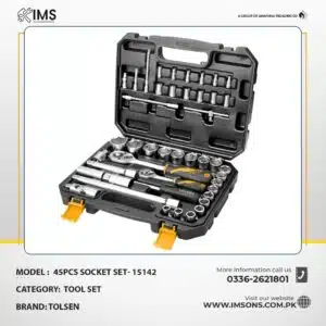 TOLSEN 45PCS SOCKET SET- 15142