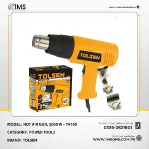 Tolsen 79100 Heat Gun 2000 Watt