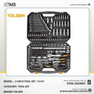 TOLSEN 216PCS TOOL SET- 15147