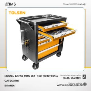 Tolsen 85410 175PCS Tool Set with Trolley