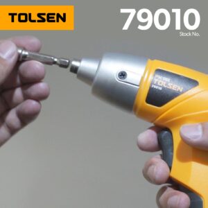 Tolsen Cordless Screwdriver 3.6 V – 79010 4