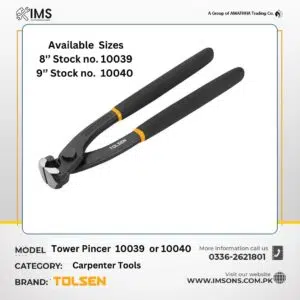 Tower Pincer Stock 10040 _ 10039 by Tolsen