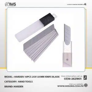 Harden 10Pcs 25x125mm Knife Blade - 2