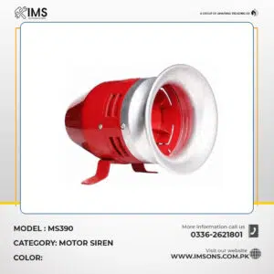 MS-390 Motor Siren front view