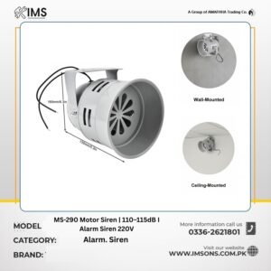 MS-290 Motor Siren