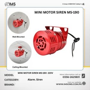 MS-190 Motor Siren