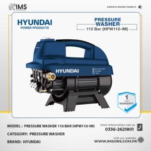 Hyundai Pressure Washer 110 Bar (HPW110-IM)