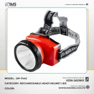 DP-744C Rechargeable Head \ Helmet LED