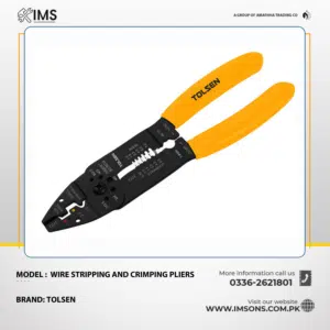 Wire Stripping And Crimping Pliers (Industrial) - 38052