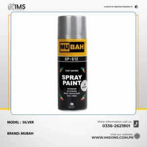 Mubah Spray Paint Silver