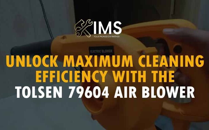 Unlock Maximum Cleaning Efficiency with the Tolsen 79604 Air Blower 400W