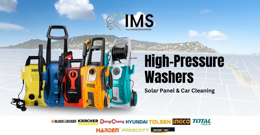 Top Cleaning Options: High-Pressure Washers, Solar Panel Cleaning , and Car Wash at Imsons - 1