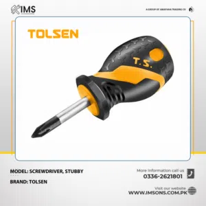 Tolsen Screwdriver, Stubby 20133 - 20134