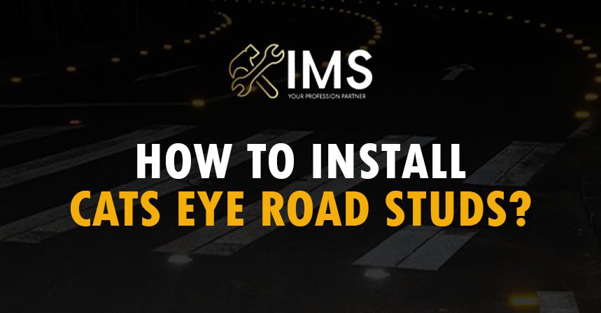 How to Install Cats Eye Road Studs