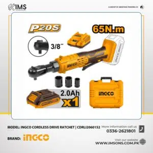 Ingco Cordless Drive Ratchet CDRLI2060152