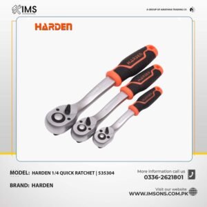 Harden 535304 1/4″ Quick Release Super Ratchet Wrench