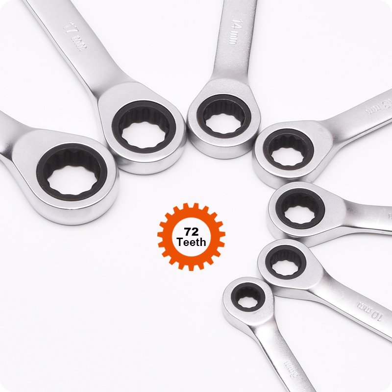 Harden Ratcheting Combination Spanner Set Harden Ratcheting Combination Spanner Set