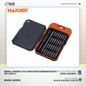 Harden 31pcs Precision Screwdriver Bits Set 550131