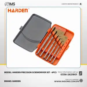 Harden Precision Screwdriver Set - 6pcs - 550121