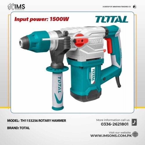 Total TH1153256 1500W Rotary Hammer Drill - 32mm