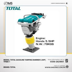 Total Gasoline Tamping Rammer 5.5HP TP880-1