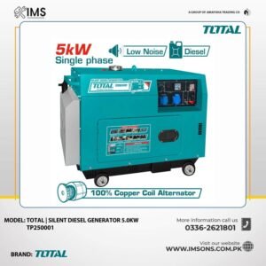 Total | Silent diesel generator 5.0KW TP250001