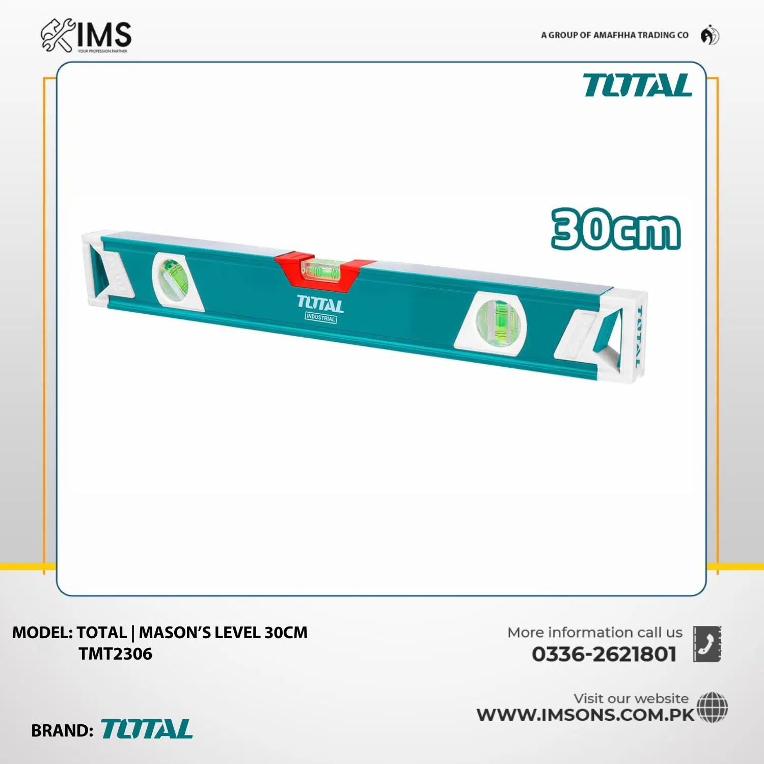 Total | Mason’s Level 30cm TMT2306