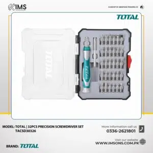 Total | 32Pcs precision screwdriver set TACSD30326