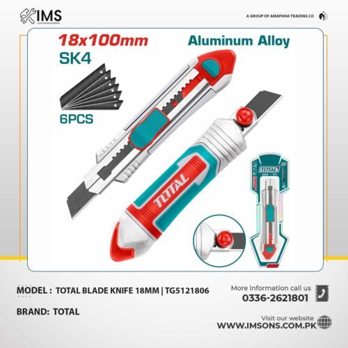 Total Snap-off Blade Knife 18mm TG5121806