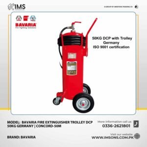 BAVARIA Fire Extinguisher Trolley DCP 50KG Germany | CONCORD-50M -1