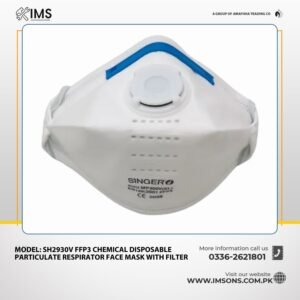 SH2930V FFP3 Chemical Disposable Particulate respirator Face Mask with Filter