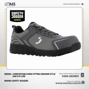 Safety Joggers Comfortable wide-fitting sneaker style - AAK S1P LOW