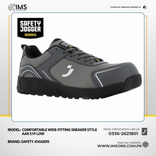 Safety Joggers Comfortable wide-fitting sneaker style - AAK S1P LOW