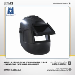 Blue Eagle 936P Polypropylene Flip-up Lens Welding Face Shield And Helmet