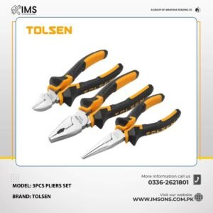 Tolsen 10400 3PCS Pliers Set