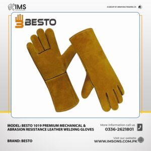Besto 1019 Premium Mechanical & Abrasion Resistance Leather Welding Gloves