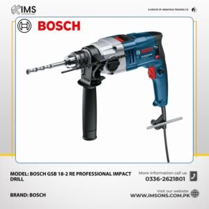 Bosch Professional Impact Drill, 2-Speed 800W - GSB 18-2 RE