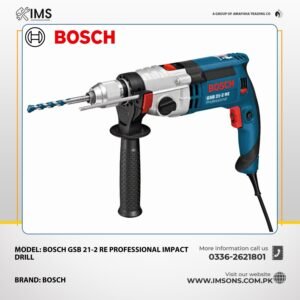 Bosch Professional Impact Drill, 15/16”, 24mm, 1100W - GSB 21-2 RE