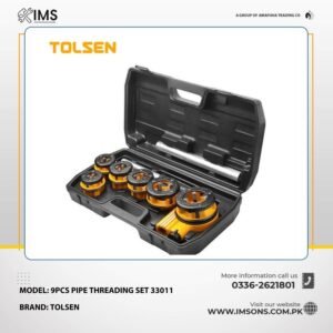 Tolsen 9pcs pipe threading set 33011