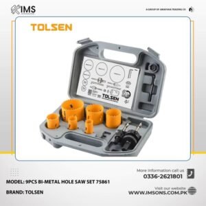 9PCS BI-METAL HOLE SAW SET 75861