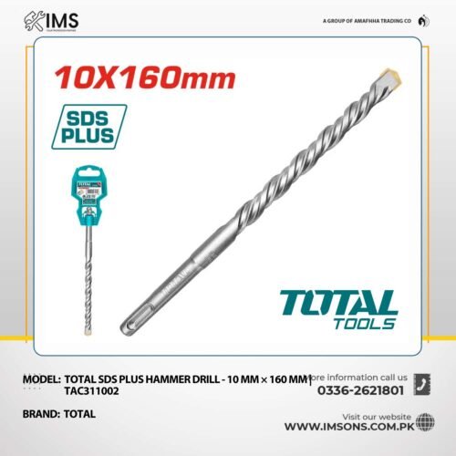 Total SDS Plus Hammer Drill - 10 mm × 160 mm | TAC311002 - 1