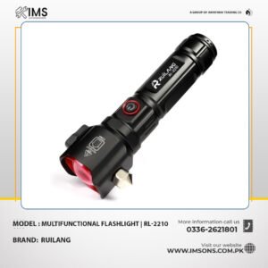 RUILANG RL-2210 Multifunctional Emergency Flashlight with 12000mAh Power Bank