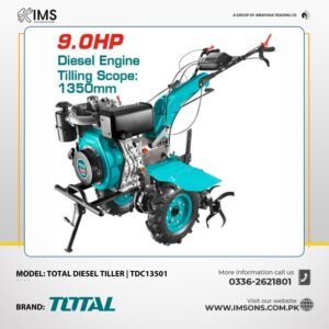 Total Diesel Tiller 9 HP (6.6 kW) | TDC13501
