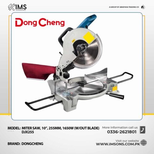 Dongcheng Miter Saw - DJX255 10″ (255 mm) 1,650 W