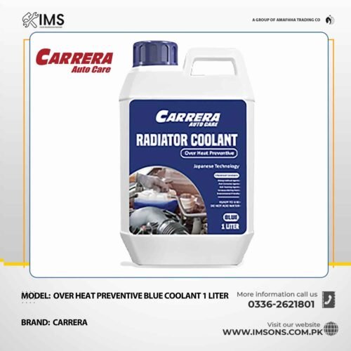 Carrera Over Heat Preventive Blue Coolant – 1 L & 4 L Radiator Coolant - 1