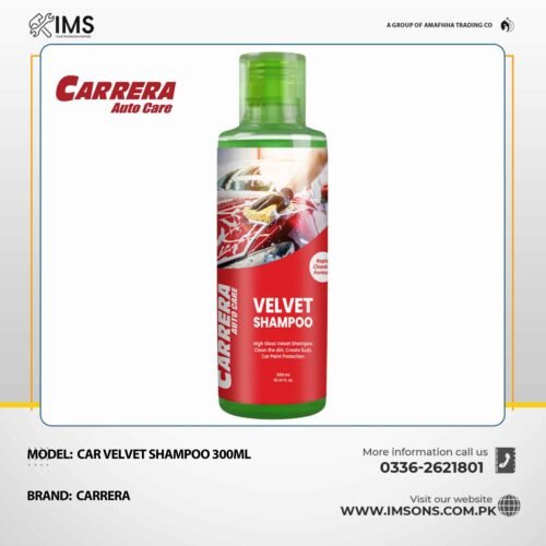 Carrera Car Shampoo 300ml | High-Foam Auto Wash for Shine & Paint Protection