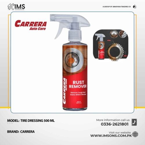 Carrera Rust Remover 500ml | Cleaner for Metal, Tools & Automotive Parts