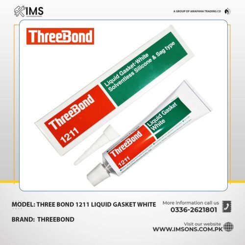 Three Bond 1211 Liquid Gasket White | High-Performance RTV Silicone Sealant