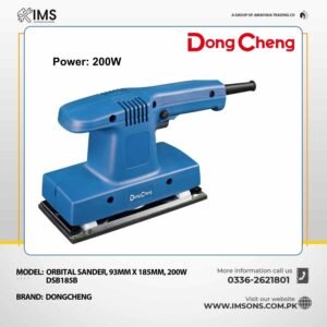 Dongcheng Orbital Sheet Sander 200W DSB185B | 93×185mm Pad