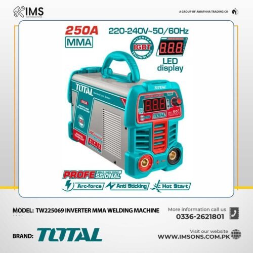 TOTAL TW225069 250A Inverter MMA Welding Machine 220V
